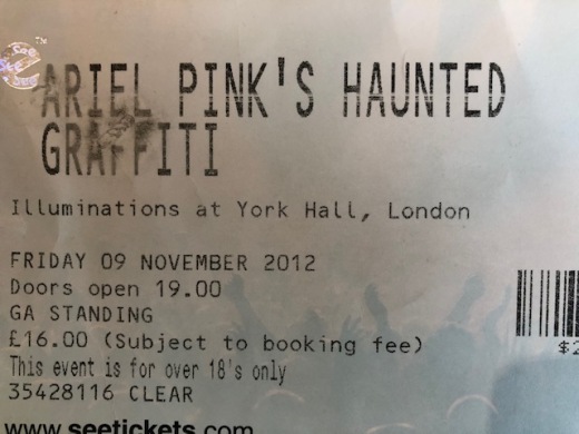 Ariel Pink ticket
